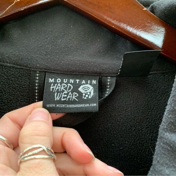 Mountain Hardwear Men’s Black Zip up Jacket size large - Picture 7 of 9